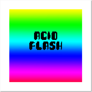 ACID FLASH #1 Posters and Art